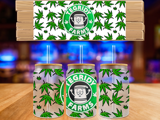 UV DTF Wrap Tegridy Farms Towel