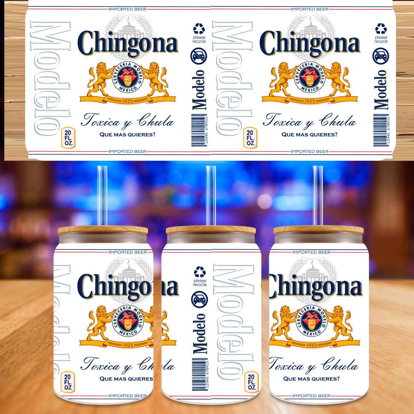 UV DTF Chingona