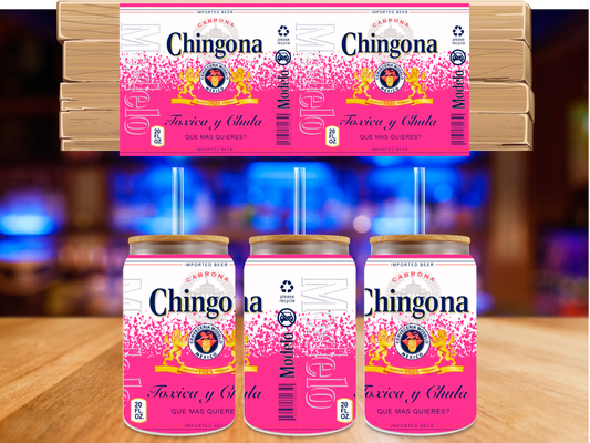 UV DTF Beer Chingona