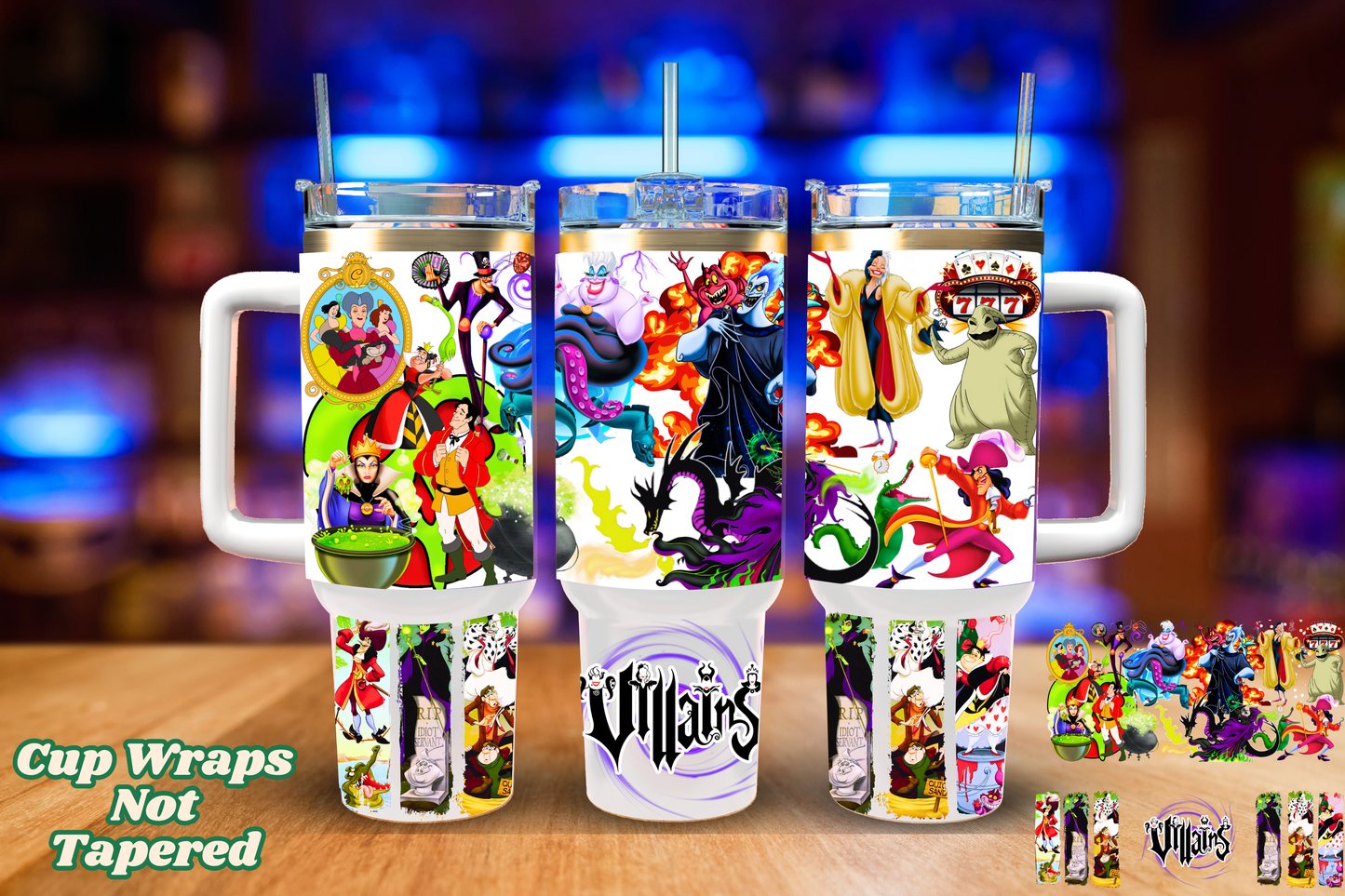 UV DTF 40 oz Villains