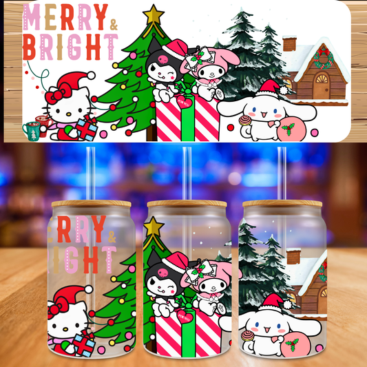 UV DTF Merry & Bright
