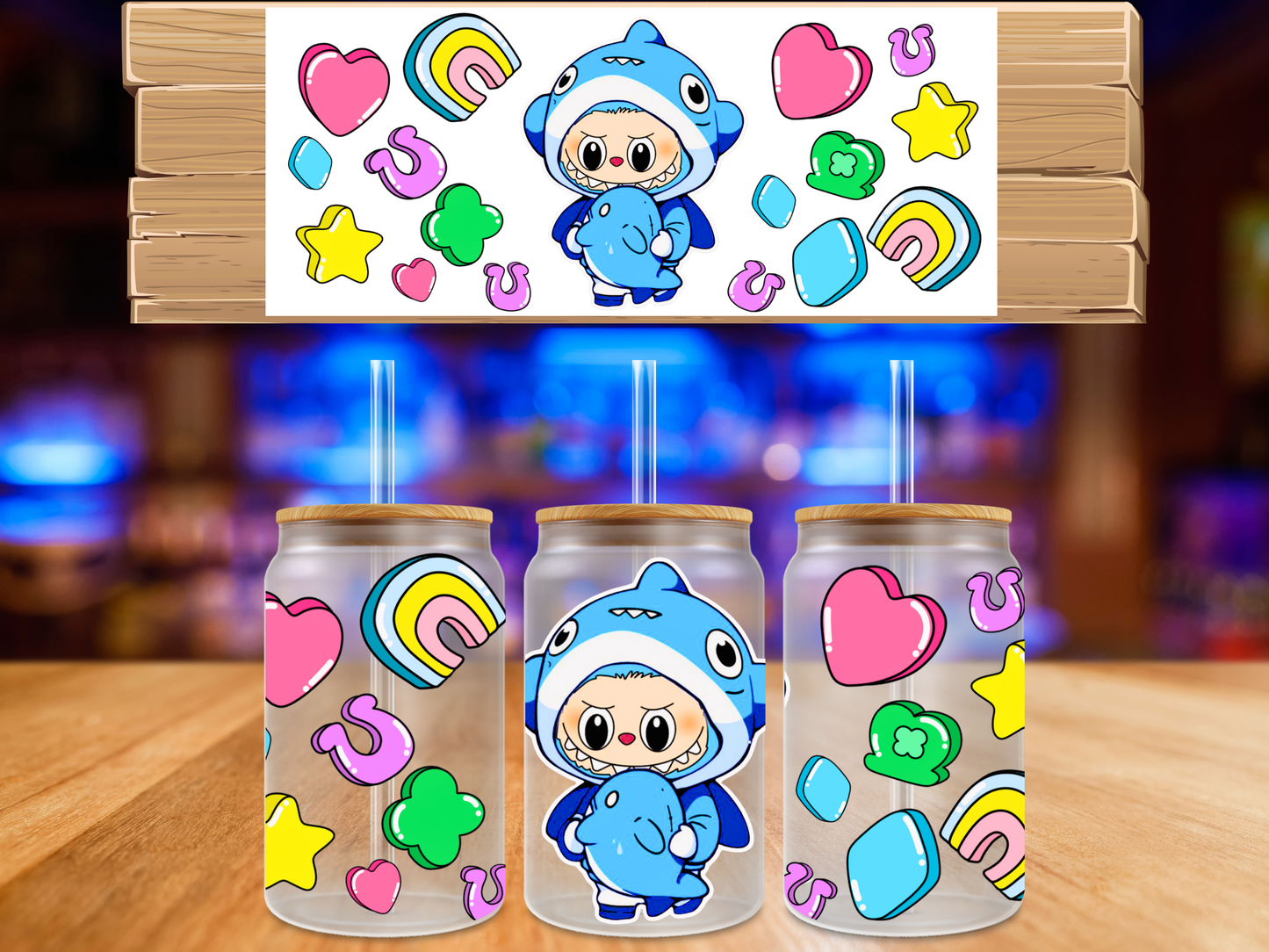 UV DTF Wrap Labubu 3