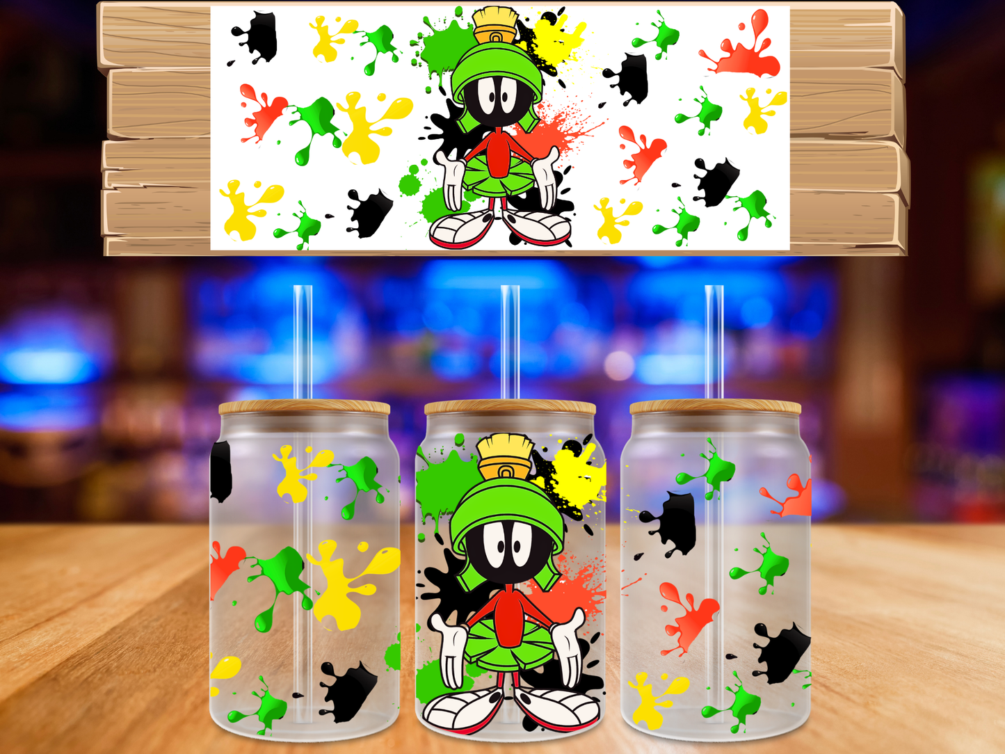 UV DTF Martian Man 2