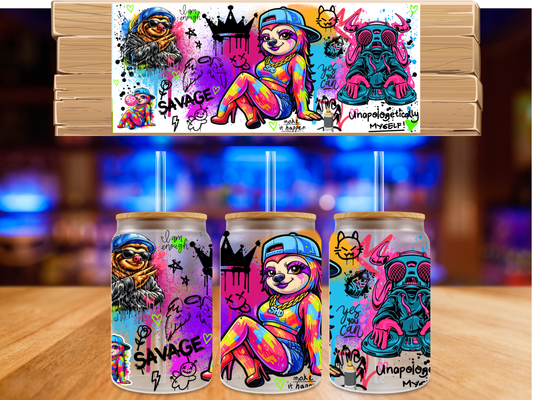 UV DTF SlothWomen