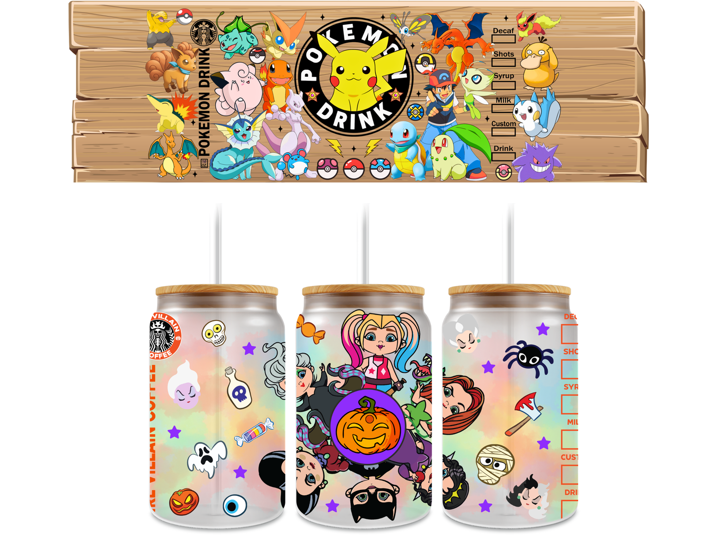 AA) UV DTF Mystery Wrap Bundle