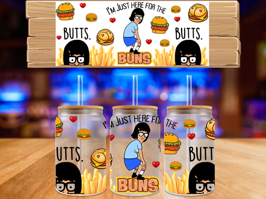 UV DTF Wrap Tina- Buns