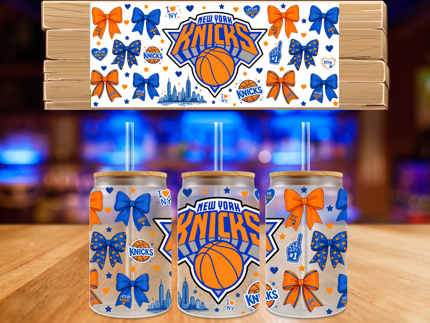 UV DTF Knicks