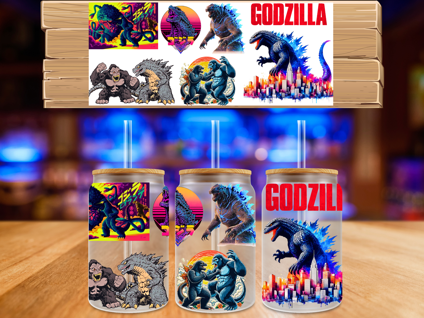 UV DTF Wrap G.Zilla
