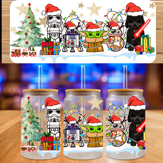 UV DTF Christmas lightsab