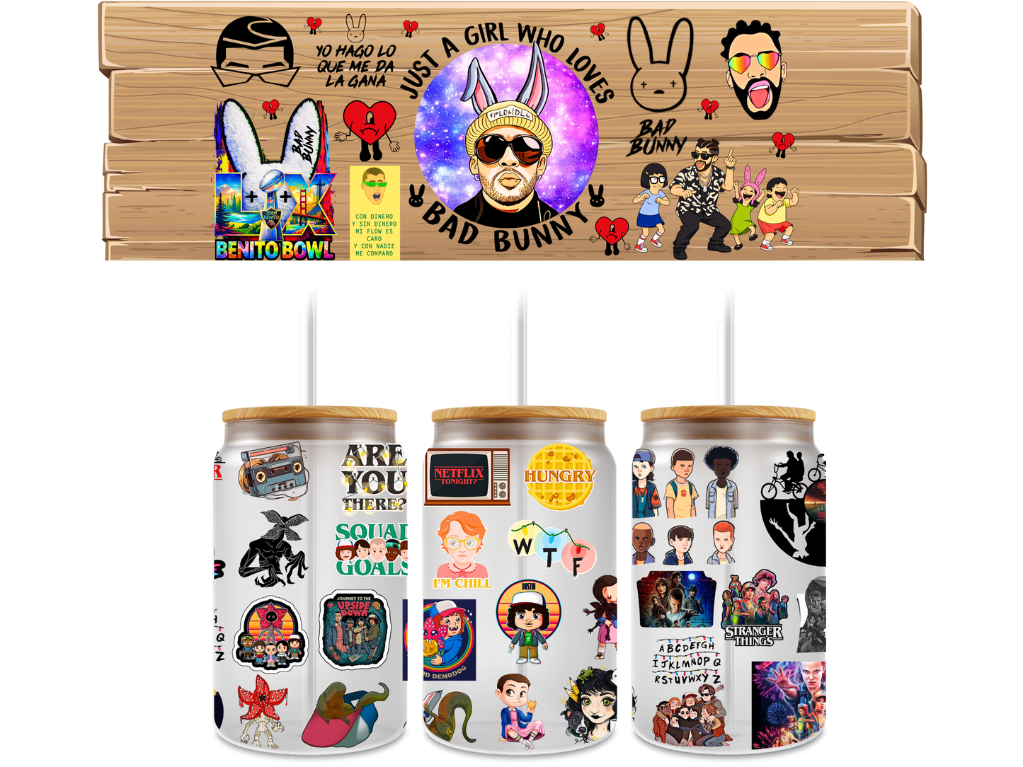AA) UV DTF Mystery Wrap Bundle