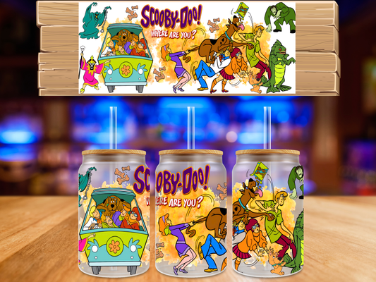 UV DTF Wrap Scooby