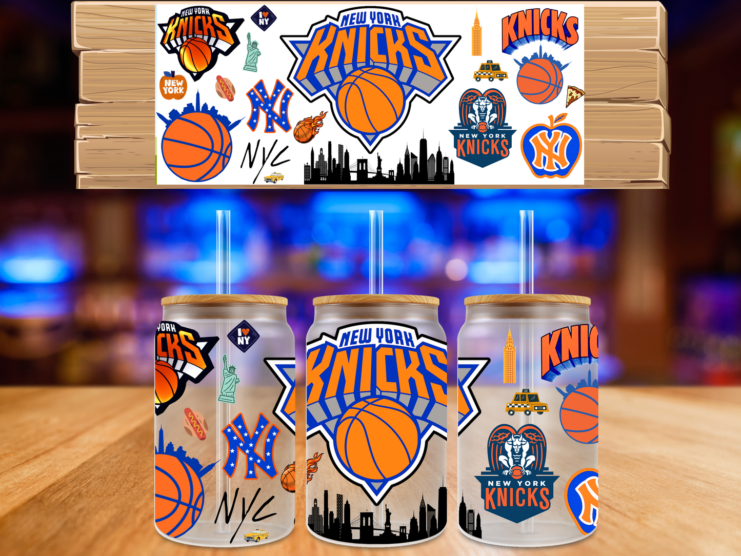 UV DTF Knicks 2